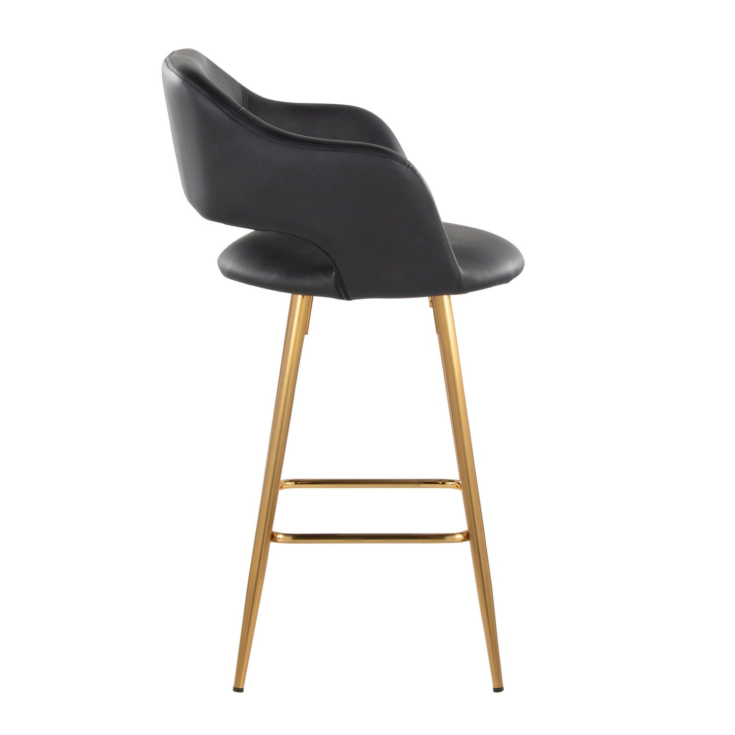 Majestic Office Furniture 26" Fixed-Height Counter Stool - Set of 2