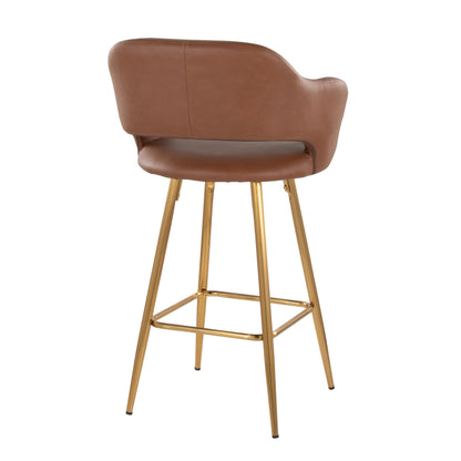 Majestic Office Furniture 26" Fixed-Height Counter Stool - Set of 2