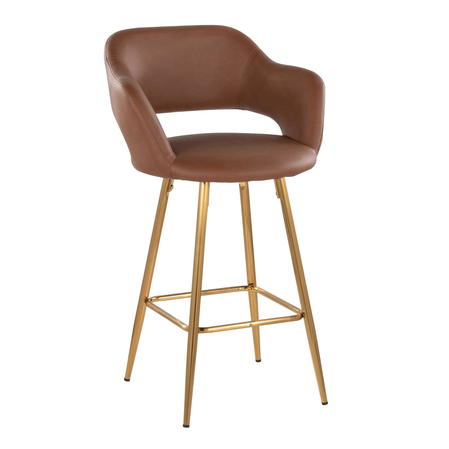 Majestic Office Furniture 26" Fixed-Height Counter Stool - Set of 2