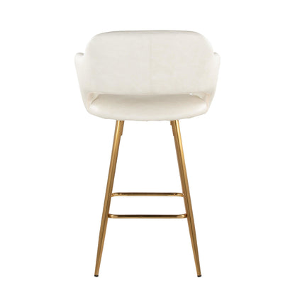 Majestic Office Furniture 26" Fixed-Height Counter Stool - Set of 2
