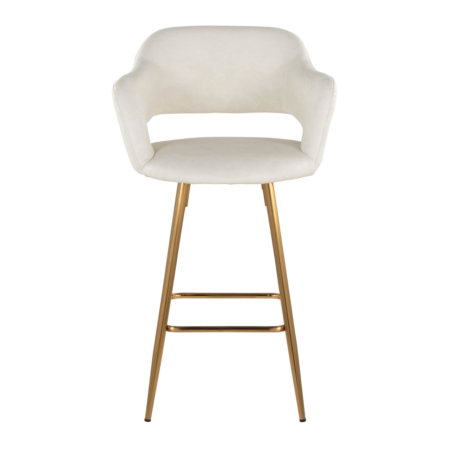 Majestic Office Furniture 26" Fixed-Height Counter Stool - Set of 2
