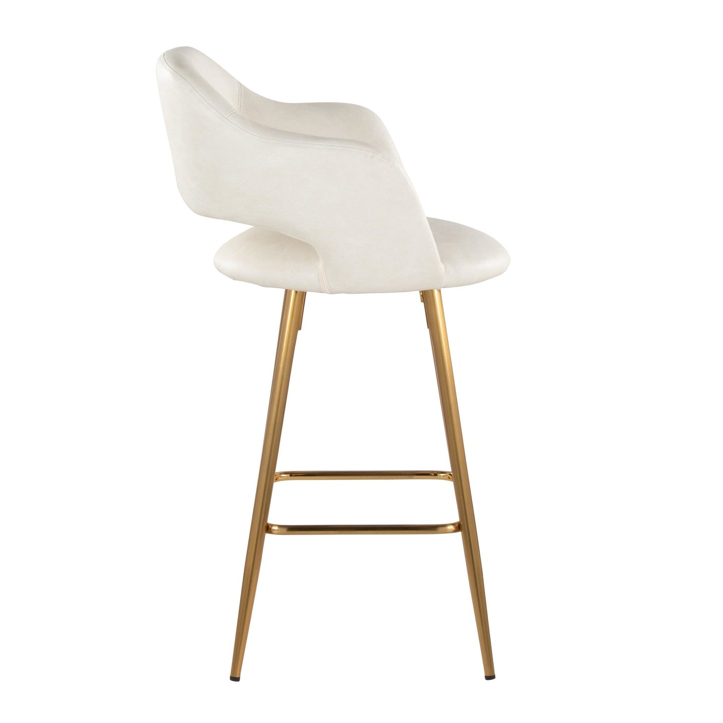 Majestic Office Furniture 26" Fixed-Height Counter Stool - Set of 2