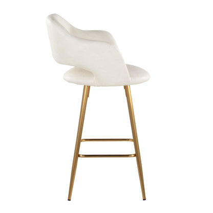 Majestic Office Furniture 26" Fixed-Height Counter Stool - Set of 2