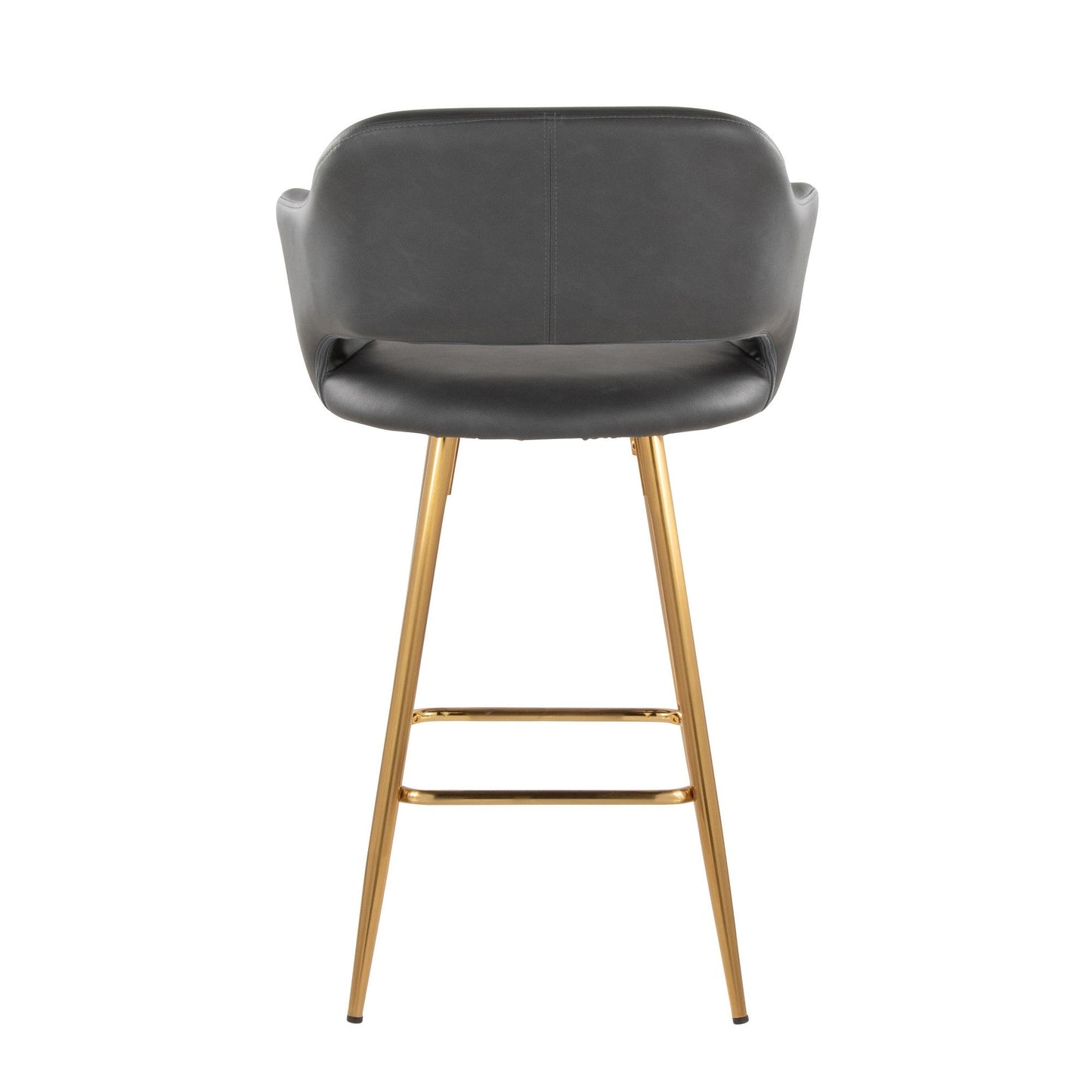 Majestic Office Furniture 26" Fixed-Height Counter Stool - Set of 2
