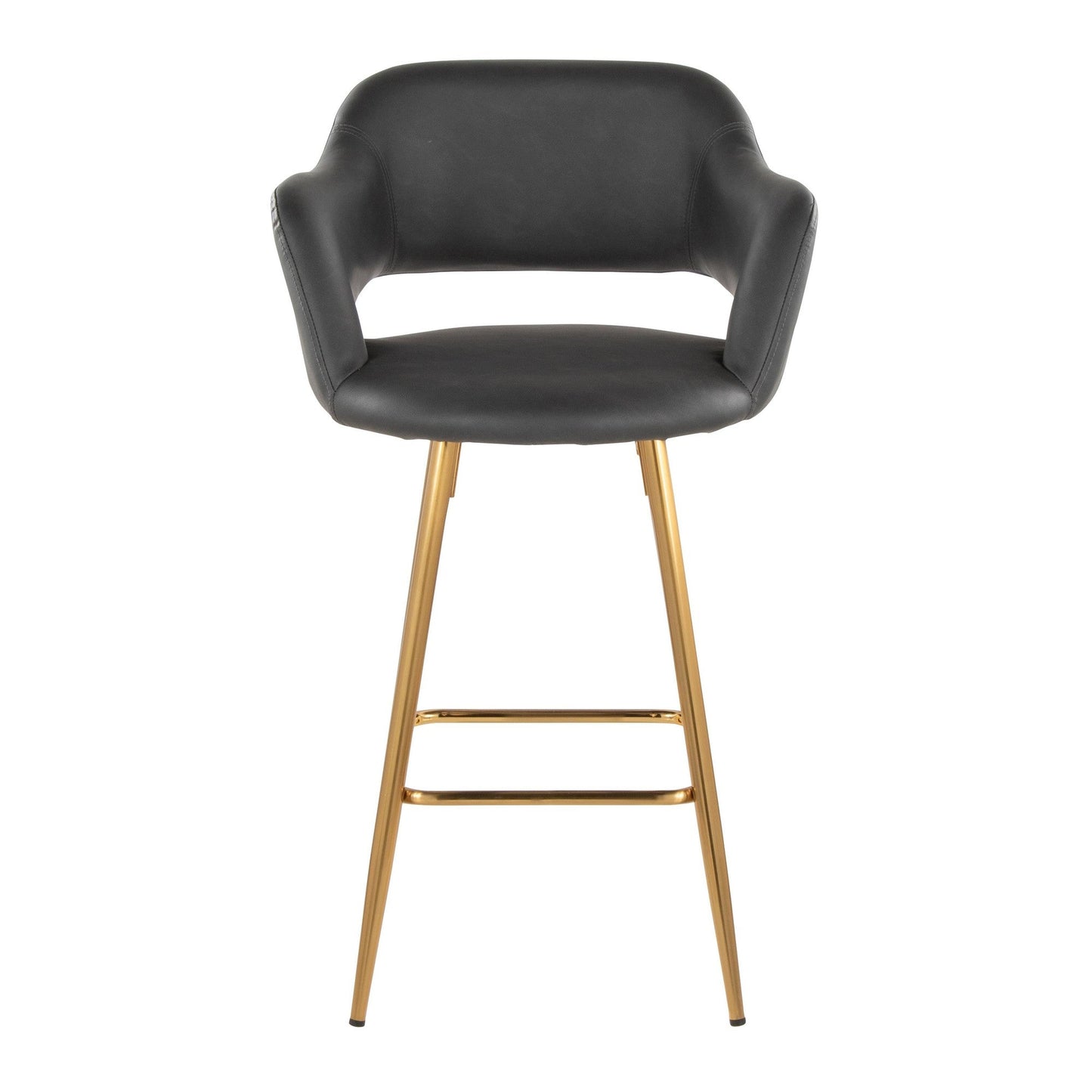 Majestic Office Furniture 26" Fixed-Height Counter Stool - Set of 2