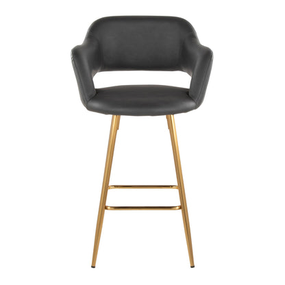 Majestic Office Furniture 26" Fixed-Height Counter Stool - Set of 2