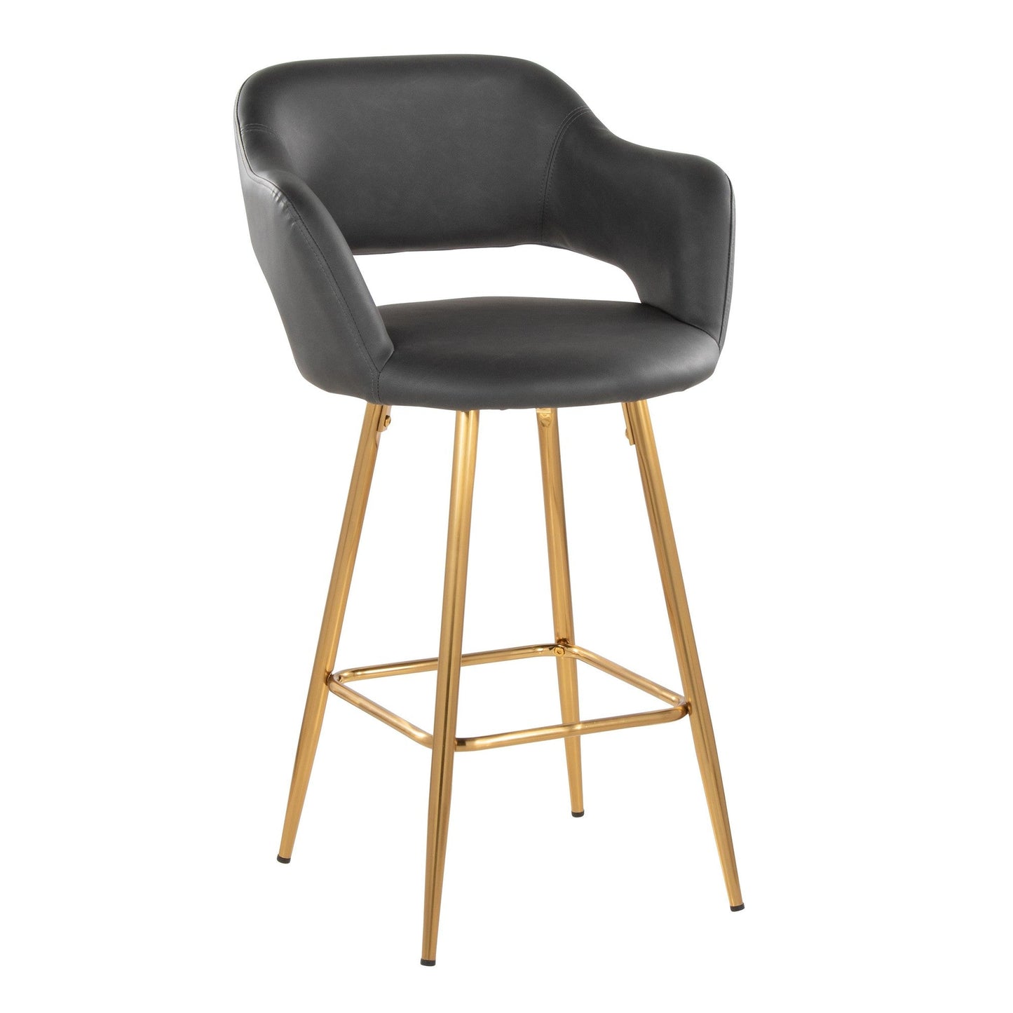 Majestic Office Furniture 26" Fixed-Height Counter Stool - Set of 2