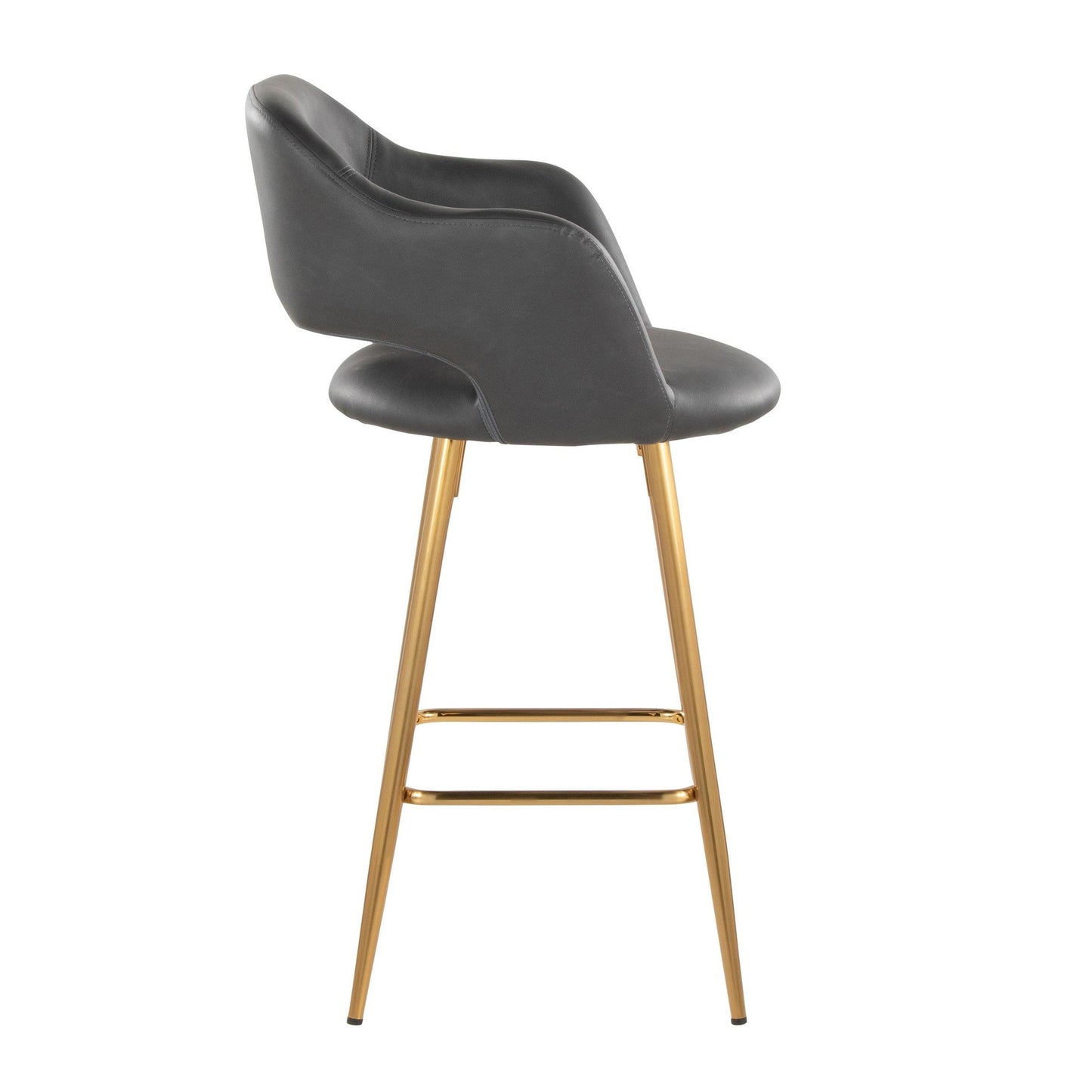 Majestic Office Furniture 26" Fixed-Height Counter Stool - Set of 2