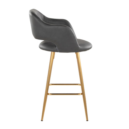 Majestic Office Furniture 26" Fixed-Height Counter Stool - Set of 2