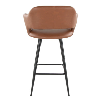 Majestic Office Furniture 25" Fixed-Height Counter Stool