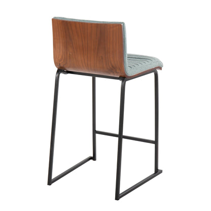 Majestic Office Furniture Mara 26" Fixed-Height Counter Stool - Set of 2