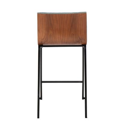 Majestic Office Furniture Mara 26" Fixed-Height Counter Stool - Set of 2