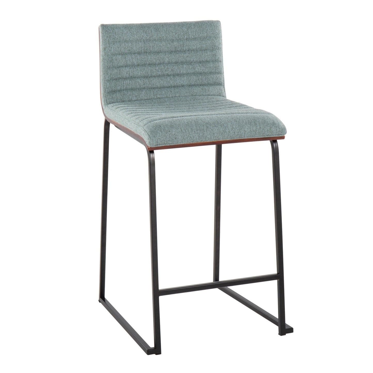 Majestic Office Furniture Mara 26" Fixed-Height Counter Stool - Set of 2