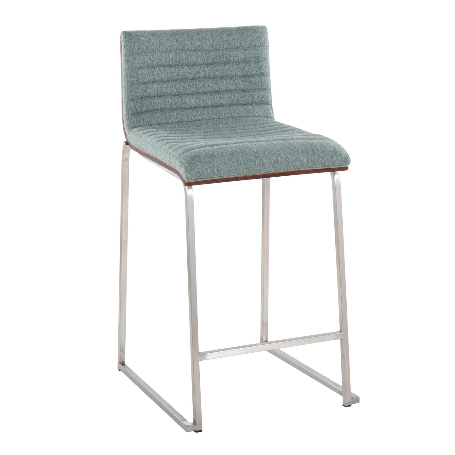Majestic Office Furniture Mara 26" Fixed-Height Counter Stool - Set of 2