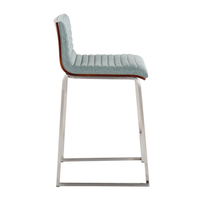Majestic Office Furniture Mara 26" Fixed-Height Counter Stool - Set of 2