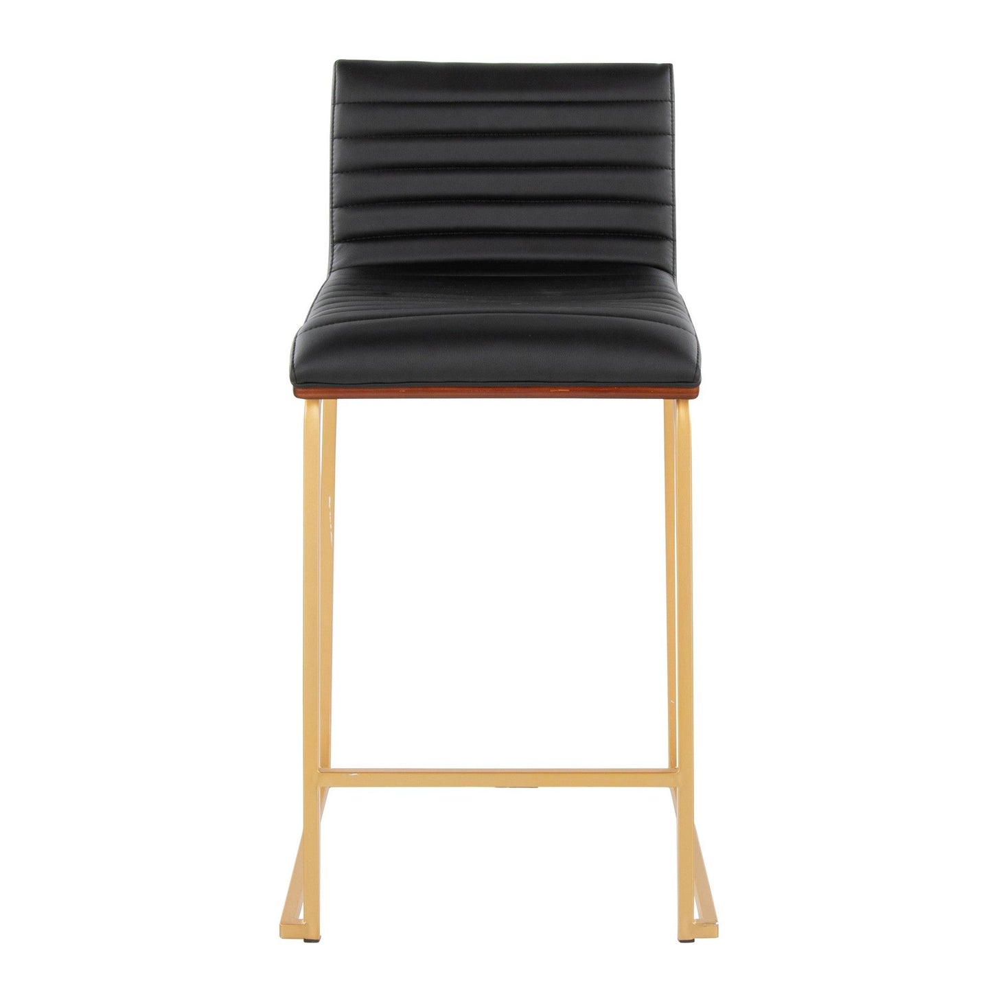 Majestic Office Furniture Mara 26" Fixed-Height Counter Stool - Set of 2