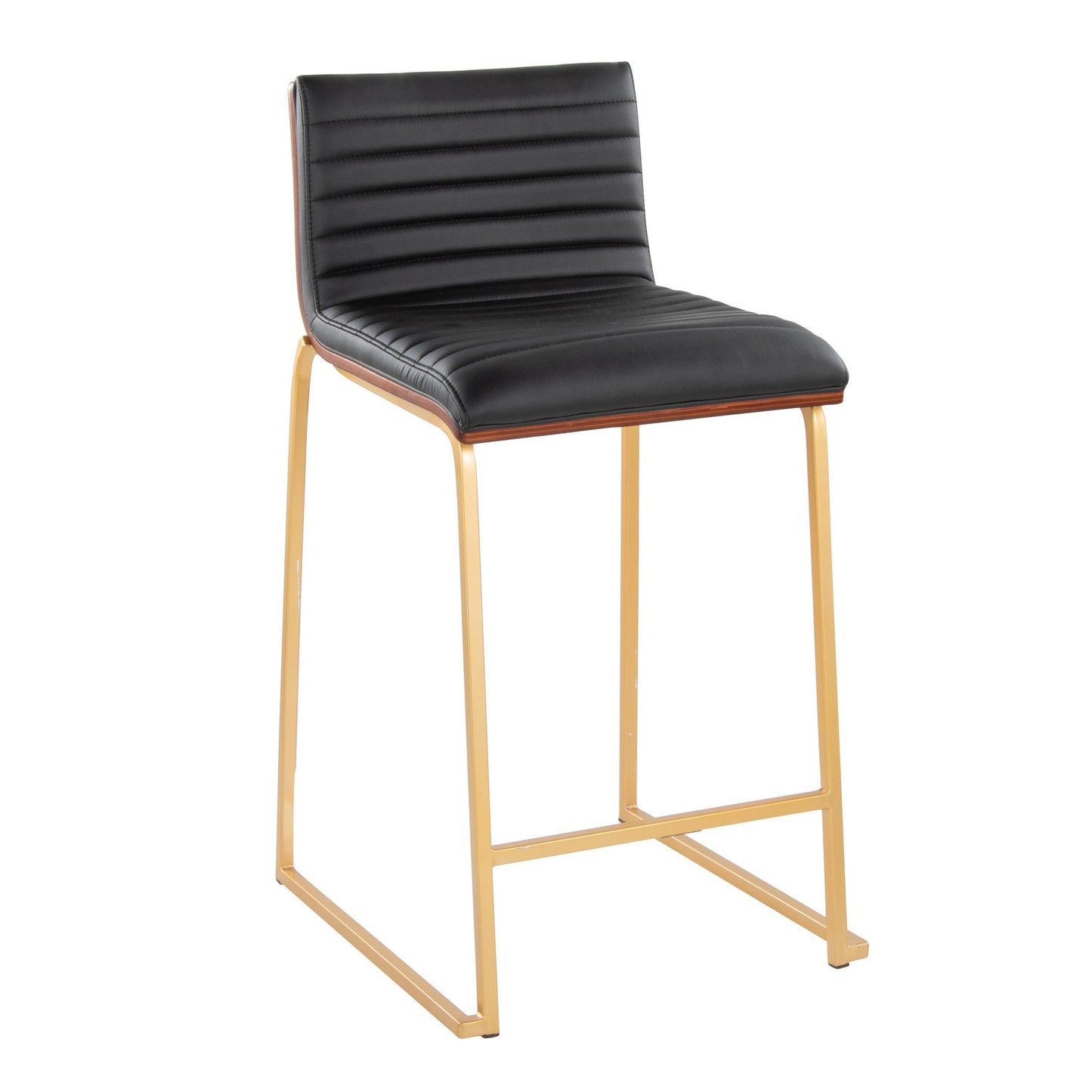 Majestic Office Furniture Mara 26" Fixed-Height Counter Stool - Set of 2