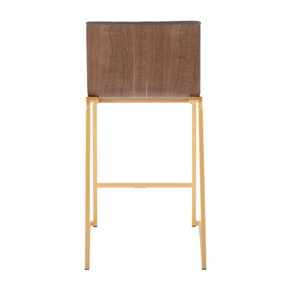 Majestic Office Furniture Mara 26" Fixed-Height Counter Stool - Set of 2