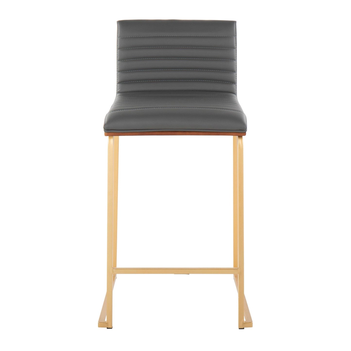 Majestic Office Furniture Mara 26" Fixed-Height Counter Stool - Set of 2