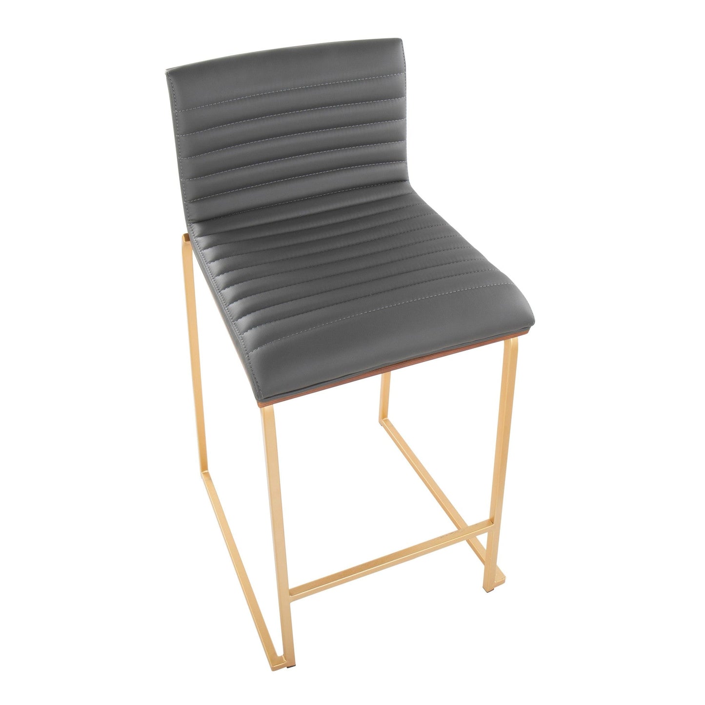 Majestic Office Furniture Mara 26" Fixed-Height Counter Stool - Set of 2