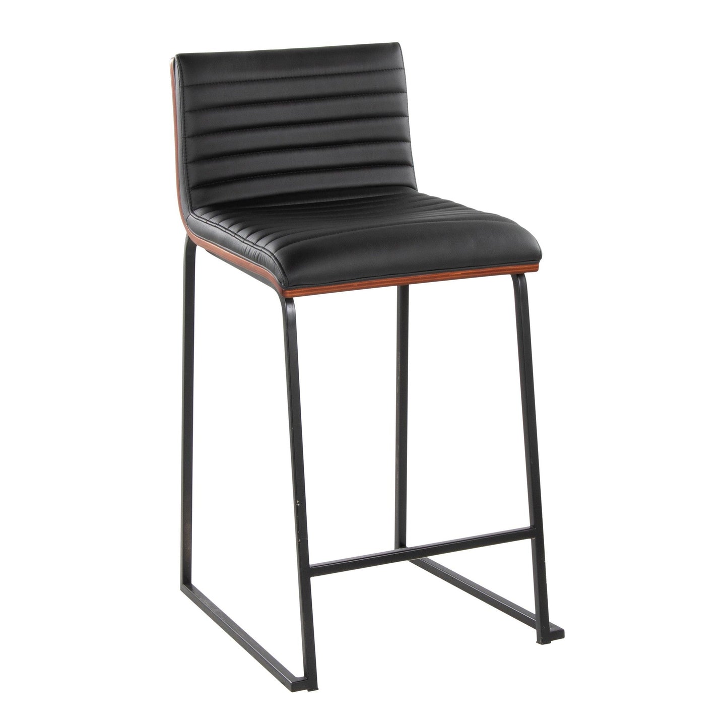 Majestic Office Furniture Mara 26" Fixed-Height Counter Stool - Set of 2