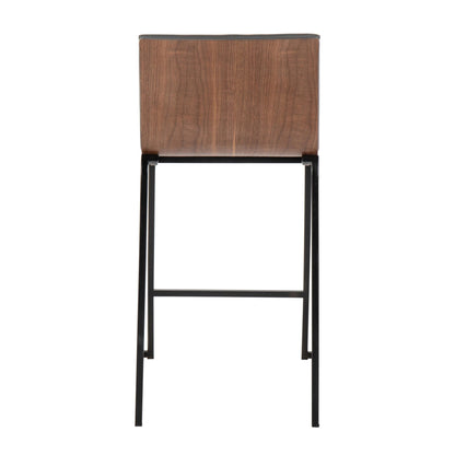 Majestic Office Furniture Mara 26" Fixed-Height Counter Stool - Set of 2