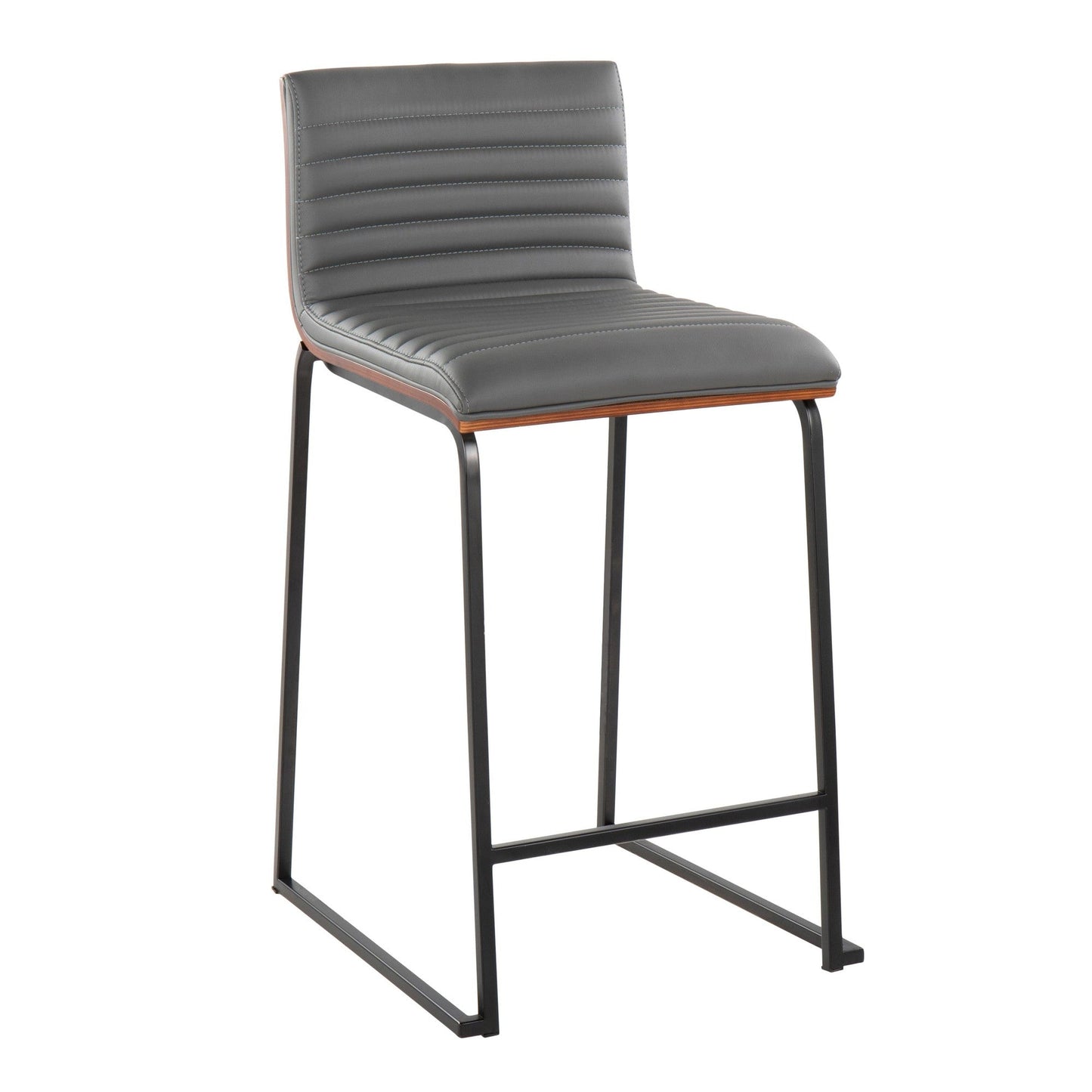 Majestic Office Furniture Mara 26" Fixed-Height Counter Stool - Set of 2