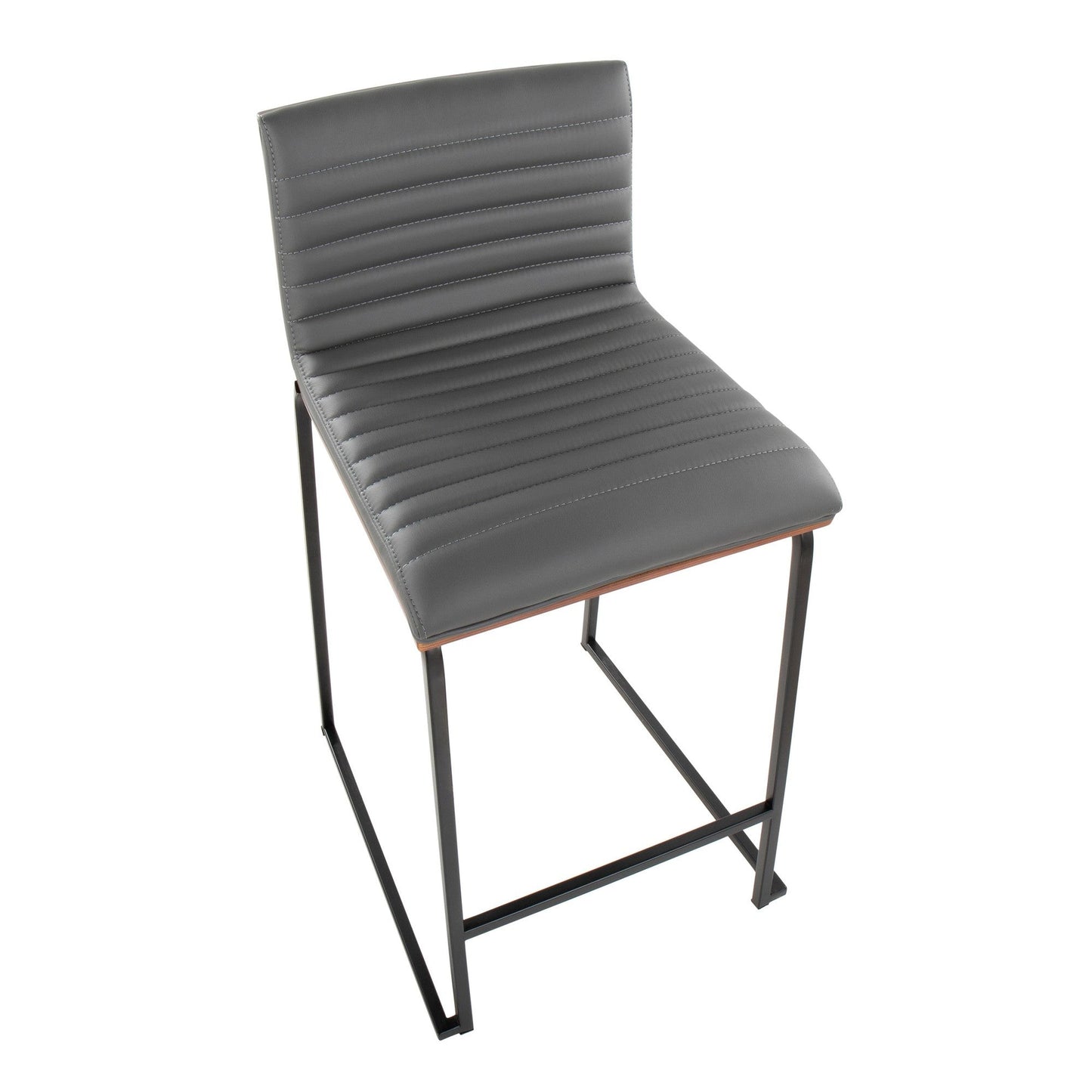 Majestic Office Furniture Mara 26" Fixed-Height Counter Stool - Set of 2