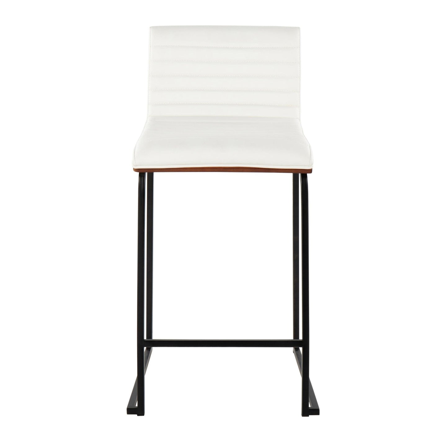 Lumisource Mason Mara 30" Fixed-Height Barstool - Set of 2