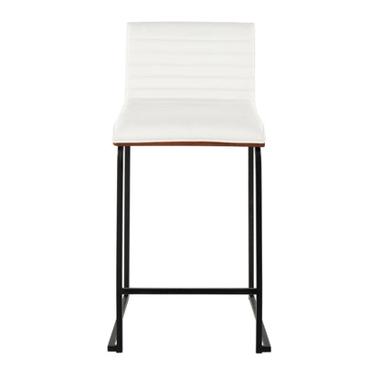 Lumisource Mason Mara 30" Fixed-Height Barstool - Set of 2