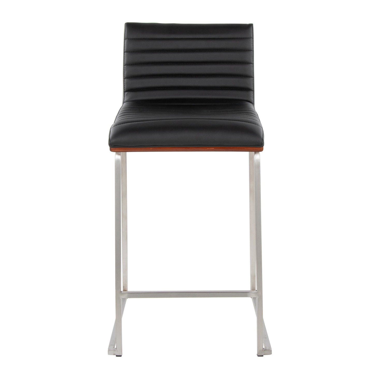 Majestic Office Furniture Mara 26" Fixed-Height Counter Stool - Set of 2