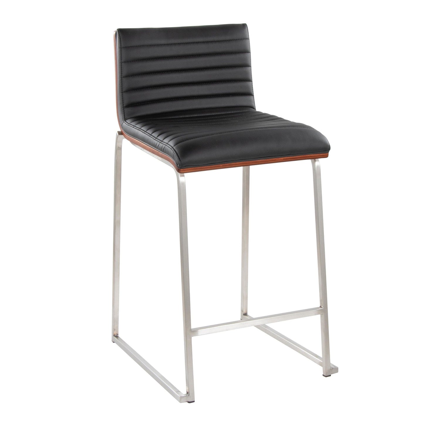 Majestic Office Furniture Mara 26" Fixed-Height Counter Stool - Set of 2