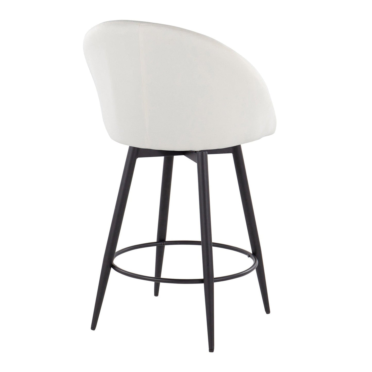 Majestic Office Furniture Highback 26" Fixed-Height Counter Stool - Set of 2