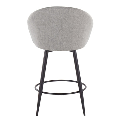 Majestic Office Furniture Highback 26" Fixed-Height Counter Stool - Set of 2