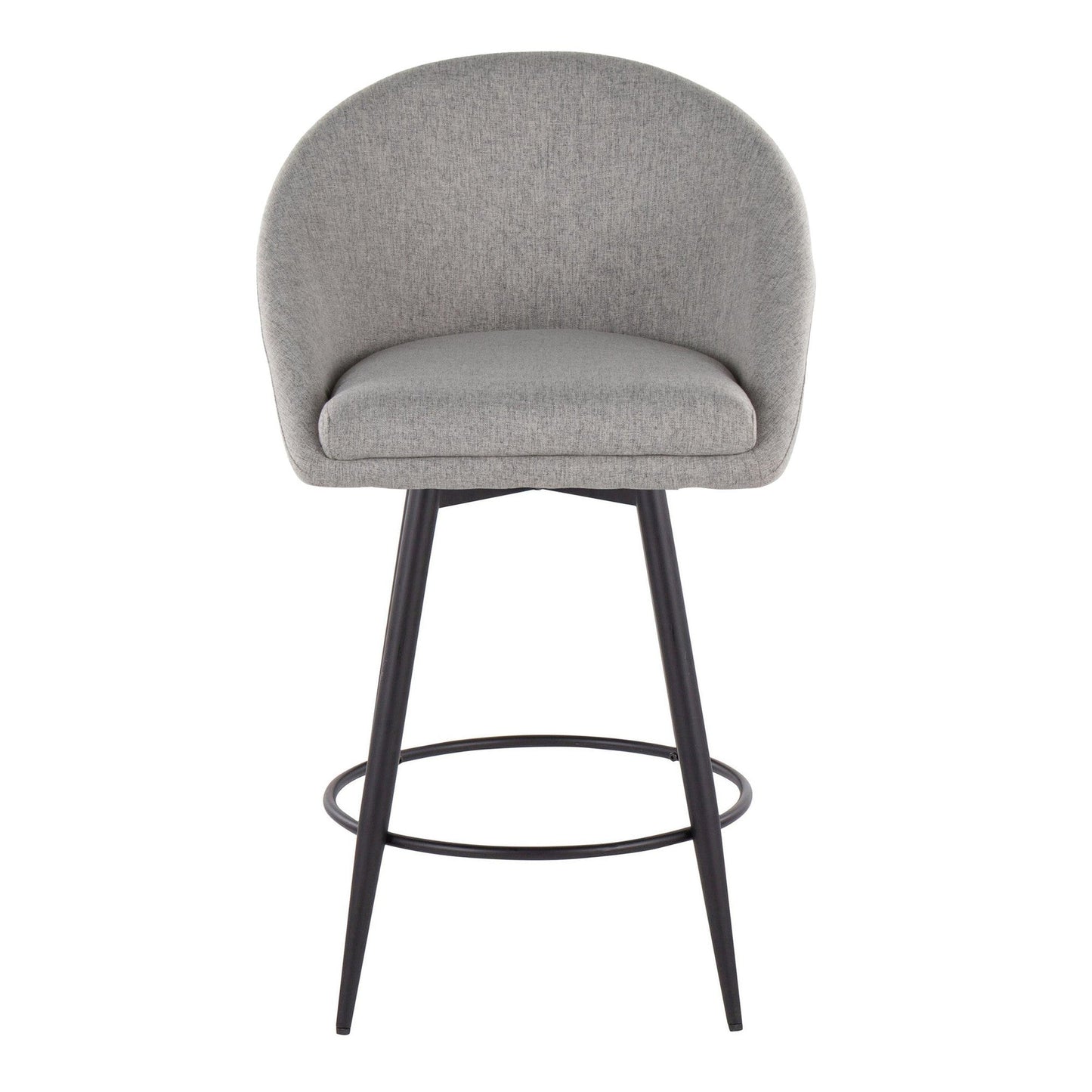 Majestic Office Furniture Highback 26" Fixed-Height Counter Stool - Set of 2