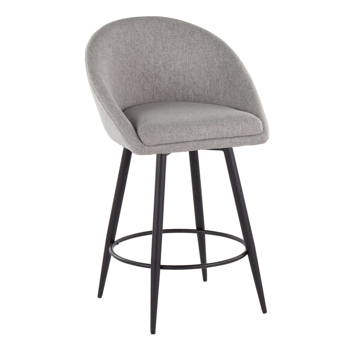 Majestic Office Furniture Highback 26" Fixed-Height Counter Stool - Set of 2