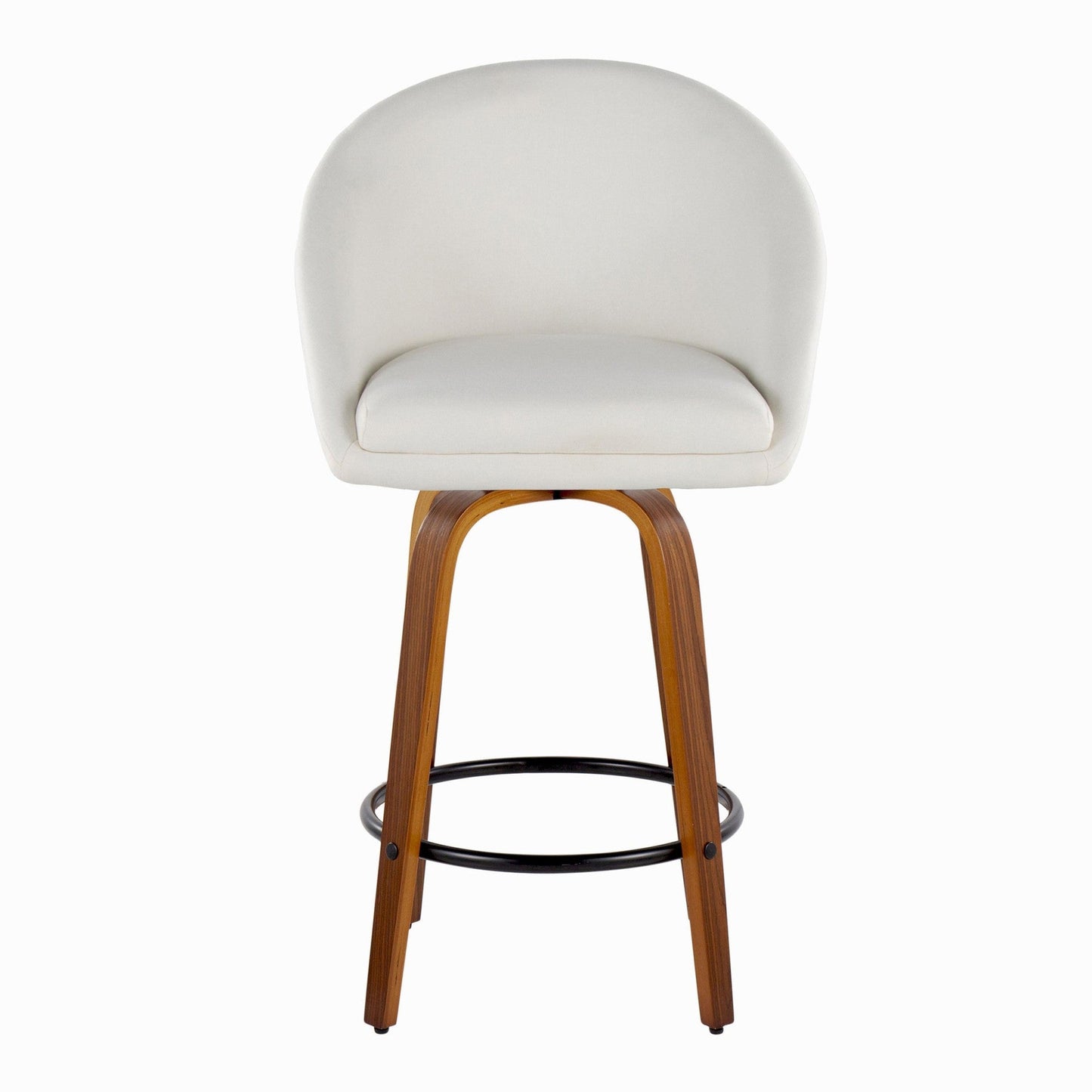 Majestic Office Furniture Highback 26" Fixed-Height Counter Stool - Set of 2