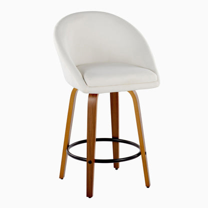 Majestic Office Furniture Highback 26" Fixed-Height Counter Stool - Set of 2