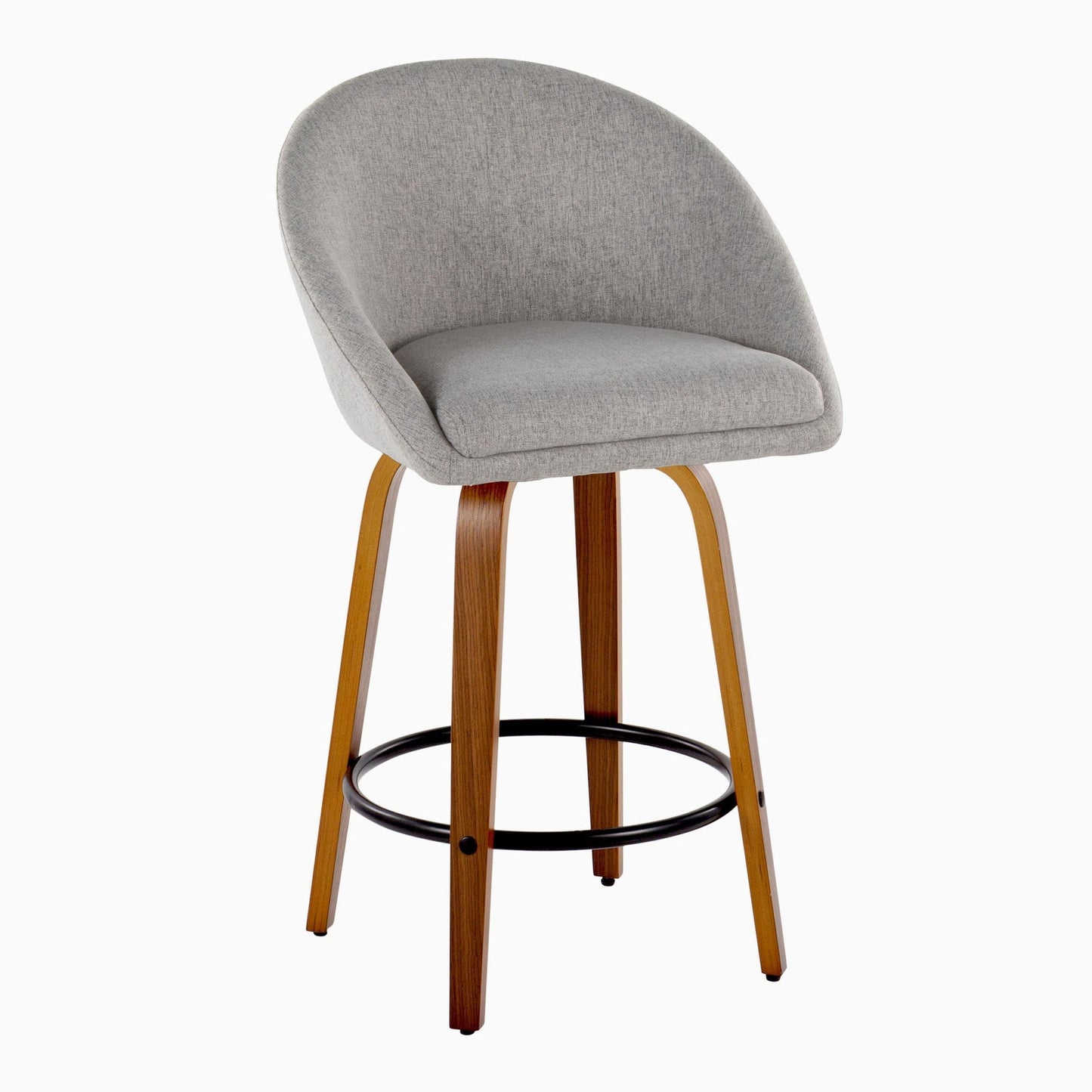 Majestic Office Furniture Highback 26" Fixed-Height Counter Stool - Set of 2
