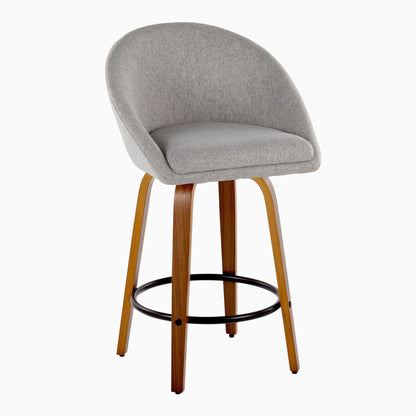 Majestic Office Furniture Highback 26" Fixed-Height Counter Stool - Set of 2