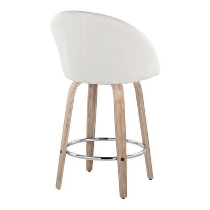 Majestic Office Furniture Highback 26" Fixed-Height Counter Stool - Set of 2