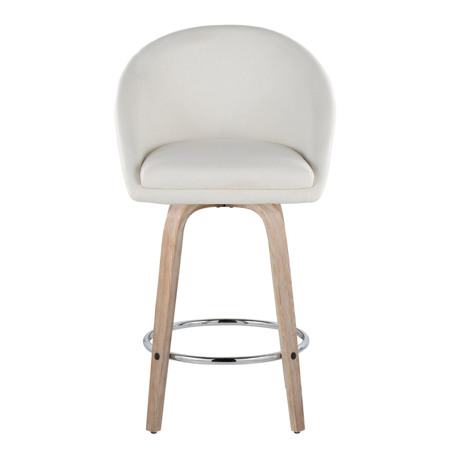 Majestic Office Furniture Highback 26" Fixed-Height Counter Stool - Set of 2