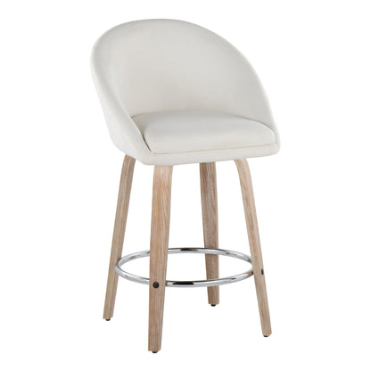 Majestic Office Furniture Highback 26" Fixed-Height Counter Stool - Set of 2