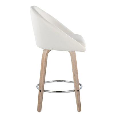 Majestic Office Furniture Highback 26" Fixed-Height Counter Stool - Set of 2