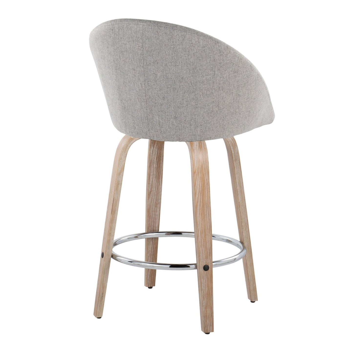Majestic Office Furniture Highback 26" Fixed-Height Counter Stool - Set of 2
