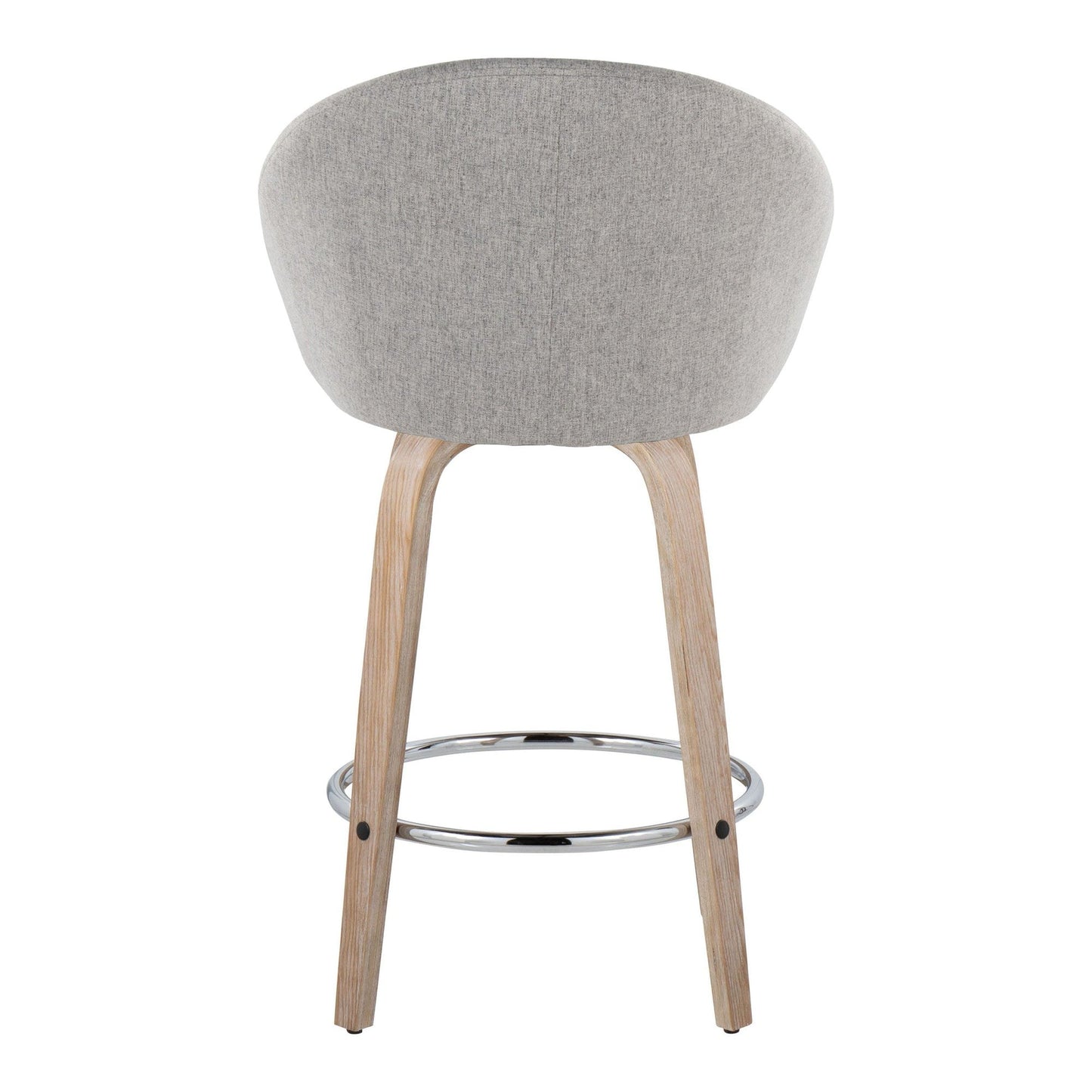 Majestic Office Furniture Highback 26" Fixed-Height Counter Stool - Set of 2
