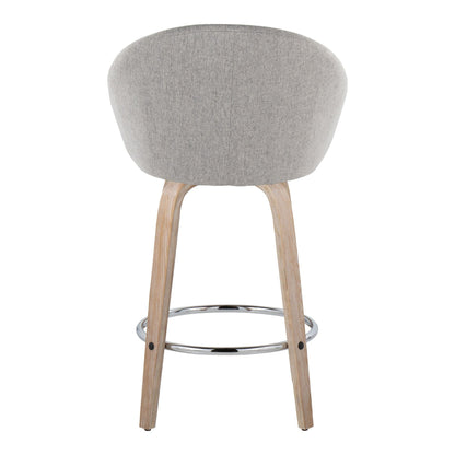Majestic Office Furniture Highback 26" Fixed-Height Counter Stool - Set of 2