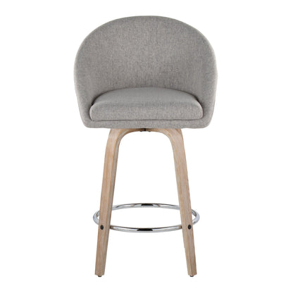 Majestic Office Furniture Highback 26" Fixed-Height Counter Stool - Set of 2