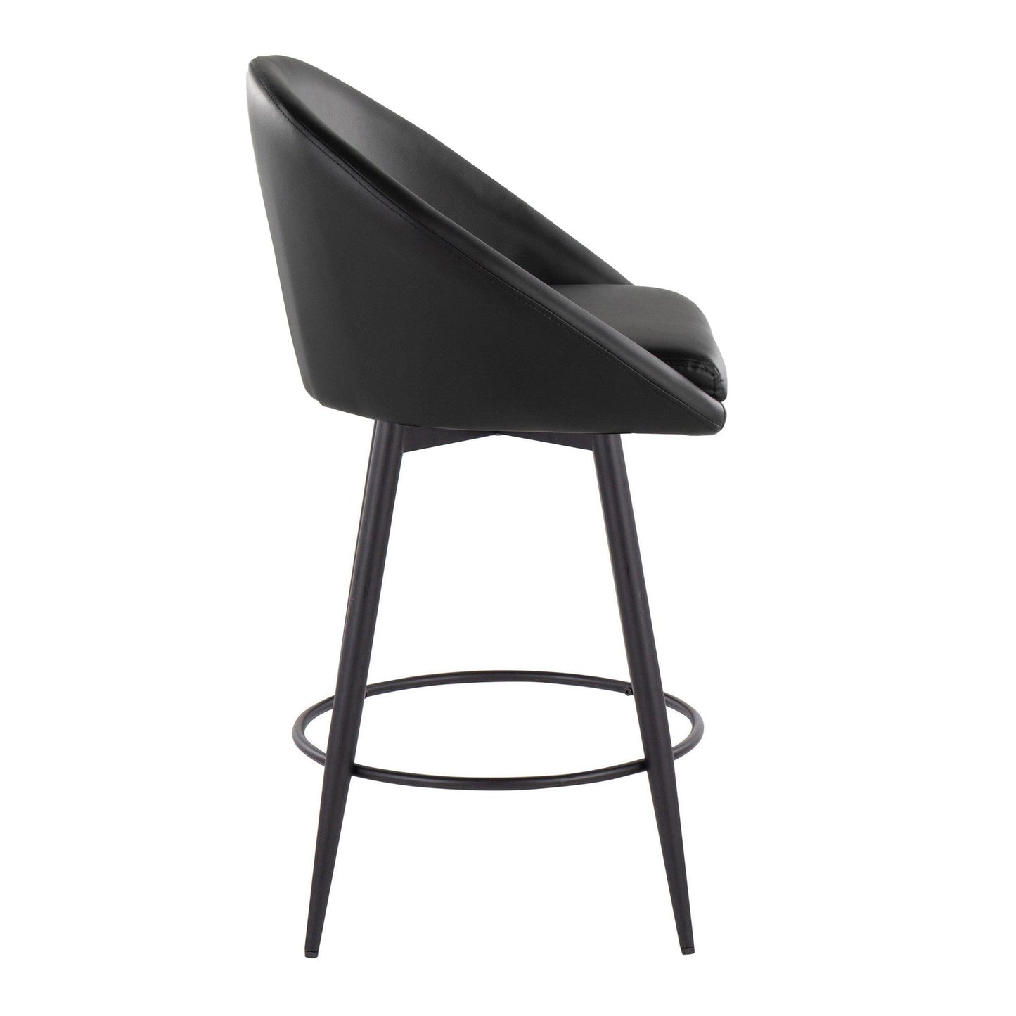 Majestic Office Furniture Highback 26" Fixed-Height Counter Stool - Set of 2