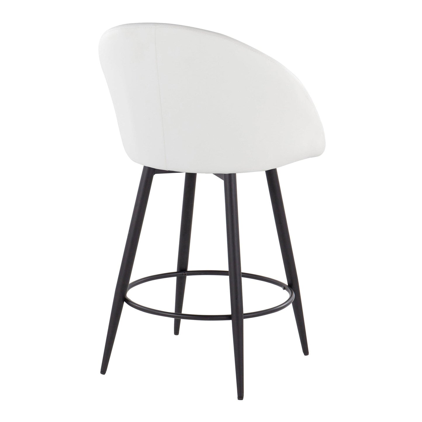 Majestic Office Furniture Highback 26" Fixed-Height Counter Stool - Set of 2